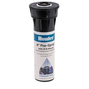 Hunter 4" Pro-Spray Pop-Up Sprinkler Head - Black/Blue/White